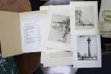 Untitled by Nelson Dawson, 1915, Lithograph and drypoint etchings of places, sold Oct 2021