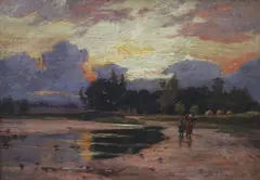 Untitled by William Dalgleish, Oil on canvas, sold Oct 2021