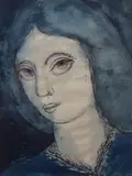 Untitled by Jack Sassoon, Ink and watercolour, sold Oct 2021
