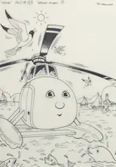 Thomas by Tim Marwood, drawing, sold Feb 2023