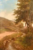 Untitled by Robert Fenson, 1906, oil on canvas, sold Jan 2023