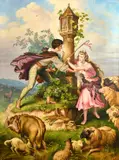 After Wilhelm von Kaulback by August Wilde, oil on canvas, offered Jan 2023
