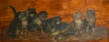 Untitled by Bessie Bamber, oil, sold Jan 2023