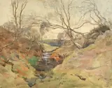 Deanfaulds by William Walls, 1900, watercolour, sold Jan 2023