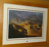 Llydaw' Condition reports provided on request by email for this auction otherwise items purchased `as seen` by Signed limited edition, print, sold Feb 2019