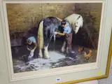 Shampoo Time by David Shepherd limited edition, print, sold Jan 2019