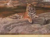 Quizzical Quadrupled' signed in pencil, 57 x 78 cms by Anthony Gibbs limited edition, print, sold Jan 2019