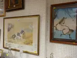 Print - hunting dog and pheasants by Alexander Charles-Jones limited edition, print, sold Jan 2019