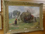 Untitled by Max Krombach, 1929, oil on canvas, sold Jan 2019