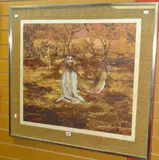 Untitled by Sidney Nolan limited edition, lithograph, sold Jan 2019