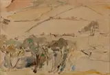 Untitled by Vera Bassett, watercolour, sold Dec 2018