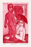 Limited edition by Eileen Cooper, 2005, etching, sold Dec 2018