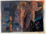Ghost Palestine by John Selway, 1994, print, sold Dec 2018