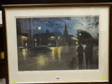 Tremadog' and one other depicting the Marine Walk in Conwy by BERYL A ROUND by Rob Piercy limited edition, print, sold Dec 2018