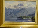 Untitled by Mark Thomas, oil on canvas, sold Nov 2018
