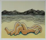 Untitled by Trevor Price limited edition, etching, sold Oct 2018