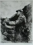 Untitled by David Carpanini limited edition, etching, sold Oct 2018