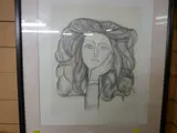 Portrait of Francois' giclee proof stamp by Pablo Picasso limited edition, print, sold Oct 2018