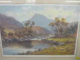 Print - Snowdonia setting by Warren Williams Arca limited edition, print, sold Aug 2018