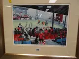 Ten Minutes to Kick Off by Nick Holly limited edition, print, sold Aug 2018