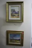 African landscape by W.P. Grobler, oil on board, sold Oct 2017