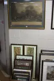 a quantity of 19th and 20th Century colour and hand coloured prints by Fox Hunting Interest, print, sold Oct 2017