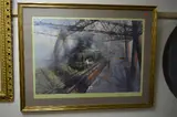 Over the forth by David Shepherd, print, sold Aug 2017