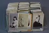 approximately three hundred and fifty in total, mainly portraits including groups of children and Royalty, several topographical (parcel) by Carte de Visite Photographs, photograph, sold Aug 2017