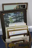 to include watercolours, framed and unframed, E.C. Adam, pastel study of a by Paintings And Prints, pastel, sold Jul 2017