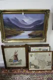 Untitled by J. F. Sim, oil on canvas, sold Jun 2017