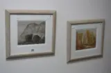 a costal landscape with caves, watercolour signed by Edward Ferdinand Harvey Culkin, watercolour, sold May 2017