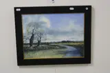 The lane to claverley - shropshire by John D. Roberts, 1998, print (other), sold May 2017