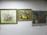 'AZALEAS, TREWIDDEN GARDENS', oil on canvas, signed lower right, titled verso, 49cm x by B. Evans, oil on canvas, sold Mar 2017
