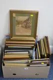 a quantity of 19th Century and 20th Century pictures, including topographical, South Coast interest, Botanical and Fashion (one box) by Prints And Watercolours, watercolor, sold Mar 2017