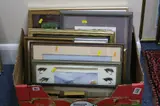 to include Peter Brignall landscape watercolour, Chris Sinclair Harbour scene, naive landscapes, Joyce Seddon lemon still life by Pictures And Prints, watercolour, sold Jan 2017