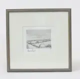 Little Stack by Bernard Leach, etching on paper, offered Nov 2016