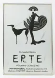 Erte - First London Exhibition 1967 at the Grosvenor Gallery a by Romaine de Tirtoff Erte, pencil and numbered, sold Oct 2016