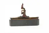 A rare bronze and ivory figure of a dancer by Le Grande Escart Respecteux, bronze and ivory, sold Oct 2016