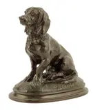 The naturalistic base by Emmanuel Frémiet, bronze, sold Jul 2016