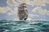 Off the Fastnet by Barry Mason, Oil on canvas, offered Jun 2016