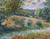 A Summer~s Day Signed, also signed, titled and dated 88 verso Oil on canvas 40.5 x 50.5cm ++Unlined, good condition by Jeanette Leuers, Oil on canvas, sold Jun 2016