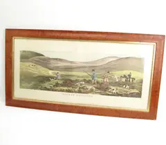 Grouse Shooting; Partridge Shooting; Pheasant Shooting; Wild Duck Shooting by Thomas Sutherland, engraved by T. Sutherland, offered Oct 2013