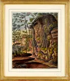New Jersey views by Augustus Köllner, watercolor, sold Jan 2020