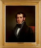portrait of Pierre Carrick by Rembrandt Peale, oil on canvas, sold Jan 2020