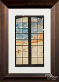 of Dollhouse Window by Andrew Wyeth, pencil and watercolor, sold Jan 2020