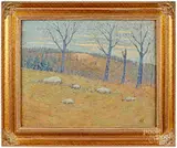 titled North of Grassy Sprain Yonkers by James Ross, oil on canvas, offered Jan 2020