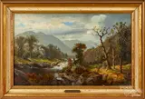 New England landscapes by Henry Kemper, oil on canvas, offered Jan 2020