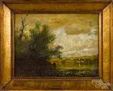 landscape by Arthur Parton, oil on canvas, sold Jan 2020