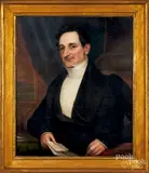portrait of a gentleman by Robert Street, oil on canvas, sold Jan 2020
