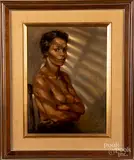 works by Joseph Sherly Sheppard, oil on board, sold Dec 2019